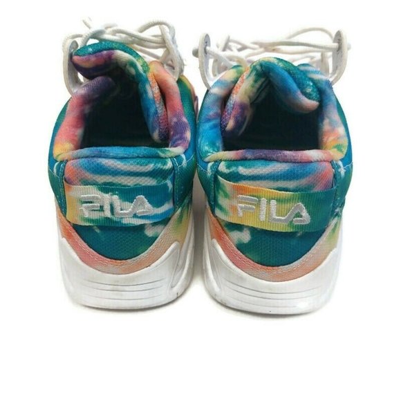 Fila Womens Provenance X Fixture Tie Dye Fashion Chunky Shoes Sneakers Size 7 - Picture 6 of 8